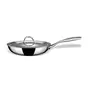 Stahl Triply Stainless Steel Artisan Nevrstick Frypan with Lid 5424 24cm 1.8 Liters, 4 image