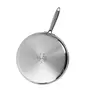 Aurum Triply Induction Base Stainless Steel Saute Pan with SS Lid 22 cm 1.8 LTR, 4 image