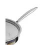 Aurum Triply Induction Base Stainless Steel Saute Pan with SS Lid 22 cm 1.8 LTR, 6 image