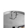 Aurum Triply Induction Base Stainless Steel Saute Pan with SS Lid 22 cm 1.8 LTR, 5 image