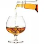 VILRO Crystal Cut Wine Glasses - 250 ml Set of 6 Transparent Long Glass | Brandy Glasses | Wine Glass | Tumbler Set of 6 Brandy Glass White Wine Glass Crystal Clear Red Wine Glasses, 4 image
