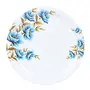 Golden Fish Melamine Round Blue Full Size Plate || Small Size//Starter Windflower Printed Dinner Plates (Set of 12; Plate Size:- 11 Inches (RM-2-Windflower-FQP-12), 3 image
