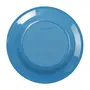 Cutting EDGE Round Breakfast Plates (Set of 6) Side Plates Microwave/Dishwasher/Freezer Safe Diameter 19.5 cm (Blue), 6 image