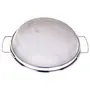 Colourtales Pack of 3 Food Grade Stainless Steel Multipurpose Puran Jali Chalni Mesh Strainer (24 cm Diameter), 6 image
