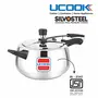 UCOOK Stainless Steel Silvo Induction Pressure Cooker 5 Litre Silver, 3 image