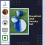 Farkraft Coffee Mug / Tea Cup Bowl and Plate - Studio Pottery Ceramic - Breakfast and Snacks - Best Gift - Set of 3, 5 image