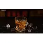 TIENER Elegant Scotch Whiskey Glasses Pemium Crystal Glasses Rock Style Old Fashioned Drinking Glassware (300ml Set of 6), 2 image
