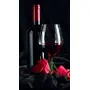 Ventuos Glass Wine Glasses - Set of 6 Transparent 200ml, 7 image
