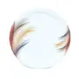 Golden Fish Melamine Round MorrPankh Printed Full Size Dinner Plates (Set of 6; Size:- 11 Inches (RM-MorrPankh-FP-6), 3 image