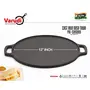 Varudi pre Seasoned cast Iron Dosa Tawa 12 inch(30 cm) Export Quality Food Grade Kitchen cookware Induction / Stove Suitable, 3 image