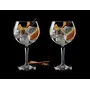 TAGROCK Crystal Stem Balloon Cocktail and Red Wine Glass 600ml - Set of 2, 4 image