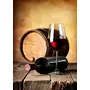 Ventuos Glass Wine Glasses - Set of 6 Transparent 200ml, 5 image