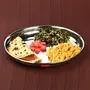 Sumeet Stainless Steel Heavy Gauge Deep Wall Snack Plates with Mirror Finish 24.3cm Dia (Pack of 4), 2 image