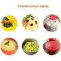G2J BROTHERS Â® 1.8L Powerful Manual Food Chopper Mini food Processor Vegetables Fruits Choppers Dicers and Mincers (Transparent), 7 image