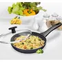 Milton Pro Cook Granito Induction Fry Pan With Lid 24 Cm Black, 4 image