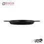 Bhagya Cast Iron Cookware Pre-Seasoned Fish Fry (9 inches), 2 image