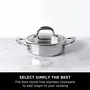 Meyer Select Nickel Free Stainless Steel Sauteuse 20cm 1.4 Litre (Induction & Gas Compatible), 3 image
