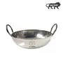 Incredia Stainless Steel Kadai with Handle 1250 Ml Silver- Heavy Bottom Hammered Cookware Kitchen Kadhai for Cooking/Deep Frying, 7 image