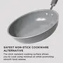Meyer Anzen Healthy Ceramic Coated Cookware Frypan Grey 26cm, 7 image