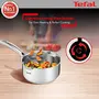 Tefal Duetto Plus Stainless Steel Sauce Pan 16 cm with Glass Lid Silver, 4 image