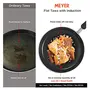 Meyer Induction Base Non Stick Stainless Steel Tawa Orange 32cm (01823), 5 image