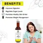 Nutriherbs Natural Organic Raw Jamun Cider Vinegar (Sirka) With the Mother Energy Booster Metabolism Booster Improves Digestion Supports Weight loss- 473 ml, 5 image