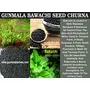 Gunmala Pure & Natural Bakuchi Powder/Babchi/Bavanchi/Psoralea Corylifolia Powder 200 Gm. Pouch Packqty.-Pack Of 1, 4 image