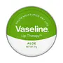 Vaseline Lip Tin Aloe Infused with Aloe Extract for Healthy Lips & Natural Glossy Shine. Moisturizes & Hydrates Dry Chapped Lips. 17g