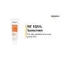 RE' EQUIL Oxybenzone and OMC Free Sunscreen For Oily Sensitive & Acne Prone Skin SPF 50 PA+++ - 50g, 2 image