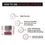 UrbanBotanics Advanced Lip Scrub Balm - Lightening and Brightening Dark Lips - Lip Scrub For Women & Men Smoker/Dry/Chapped Lip Care (Color : Red) 40 Grams, 5 image