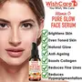 WishCare Pure Glow 35% Vitamin C Face Serum - With Hyaluronic Acid Retinol Niacinamide Oranges Berries & Turmeric - For Glowing Bright Young and Even Toned Skin - 30 ml, 3 image