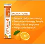 Grandeur Vitamin C Charge Immune Protection - With Amla Extract & Zinc- 80 Effervescent Tablets For Men & Women | Orange Flavour | Immunity Booster | Antioxidant | Glowing Skin |, 4 image