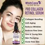 WishCare Pro Collagen Retinol Serum - For Anti-Aging Skin Firming & Plumping Skin - With 2% Retinoid Niacinamide Shea Butter & Rosehip - 30 ml Off White (WPCRS30), 5 image