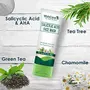 WishCare 2% Salicylic Acid Face Wash with AHA GreenTea Chamomile & TeaTree - For Oil & Acne Control, 3 image