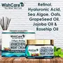 WishCare Collagen Boosting - Advance Repair Night Cream - With Retinol Niacinamide GrapeSeed Sea Algae Jojoba & Rosehip - For Anti-Aging Skin Firming & Plumping Skin - 50 gm, 4 image