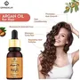 Grandeur 100% Pure And Natural Moroccan Argan Oil 30ml for Dry and Coarse Hair & Skin care 30mL, 5 image