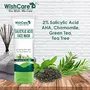 WishCare 2% Salicylic Acid Face Wash with AHA GreenTea Chamomile & TeaTree - For Oil & Acne Control, 5 image