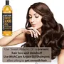 WishCare Pure Cold Pressed Sweet Almond Oil for Hair Growth and Glowing Skin & Face - 200ml, 5 image
