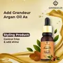 Grandeur 100% Pure And Natural Moroccan Argan Oil 30ml for Dry and Coarse Hair & Skin care 30mL, 2 image