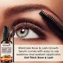 WishCare Brow & Lash Growth Serum - EyeBrow & Eyelash Growth Oil Serum With Castor Oil Almond Oil & Vitamin E - 30ml, 4 image
