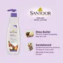 Santoor Perfumed Body Lotion for Extra Moisturizing 250ml Combination Buy1 Get1 Free Sandalwood 500 ml, 6 image