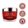 Olay Regenerist SPF Whip Cream |with Active Rush Technology Hyaluronic Acid Niacinamide Pentapeptides SPF |Light as air matte finish firm and plump skin with UV protection Suitable for Normal Dry Oily & Combination skin |50 ml, 7 image
