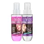Livon Shake and Spray Hair Serum 100ml And Livon Serum for Rough & Dry Hair 100 ml