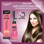 Panchvati Herbal Proffessional Keratin One-Step Hair Straightener Cream With Comb Bottle 150 ml, 5 image