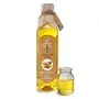 Conscious Food Organic Groundnut Oil in PET bottle | Cold Pressed | Kacchi Ghani Peanut Oil -1liter, 3 image