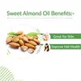 Crysalis Sweet Almond (Prunus Amygdalus) Oil |100% Pure & Natural Undiluted Essential Oil organic Standard / Cold Pressed For Body & Face Oil Reduces Puffiness & Undereye Dark Circles Skin Toner -30ml, 4 image