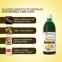 Krishna's Cholesterol Care Juice Contains Honey with Apple Cider Ginger Garlic Sugar Free Helps in Digestion Heart Health Health Drink Made in India - (1000 ml), 5 image