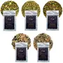 The Indian Chai The Health Box Tea Sampler 50g with Anti-Diabetic Tea Joint Tea Immunity Tea Arjun Tea and Memory Tea.