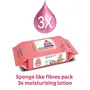 Johnson's Baby Skincare Wipes with Lid 72s Twin Pack (Buy 2 Get 1 Free) (432 Wet Wipes) White, 4 image