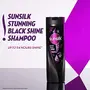 Sunsilk Stunning Black Shine Shampoo 1 L With Amla + Oil & Pearl Protein Gives Shiny Moisturised and Fuller Hair - Paraben Free, 4 image